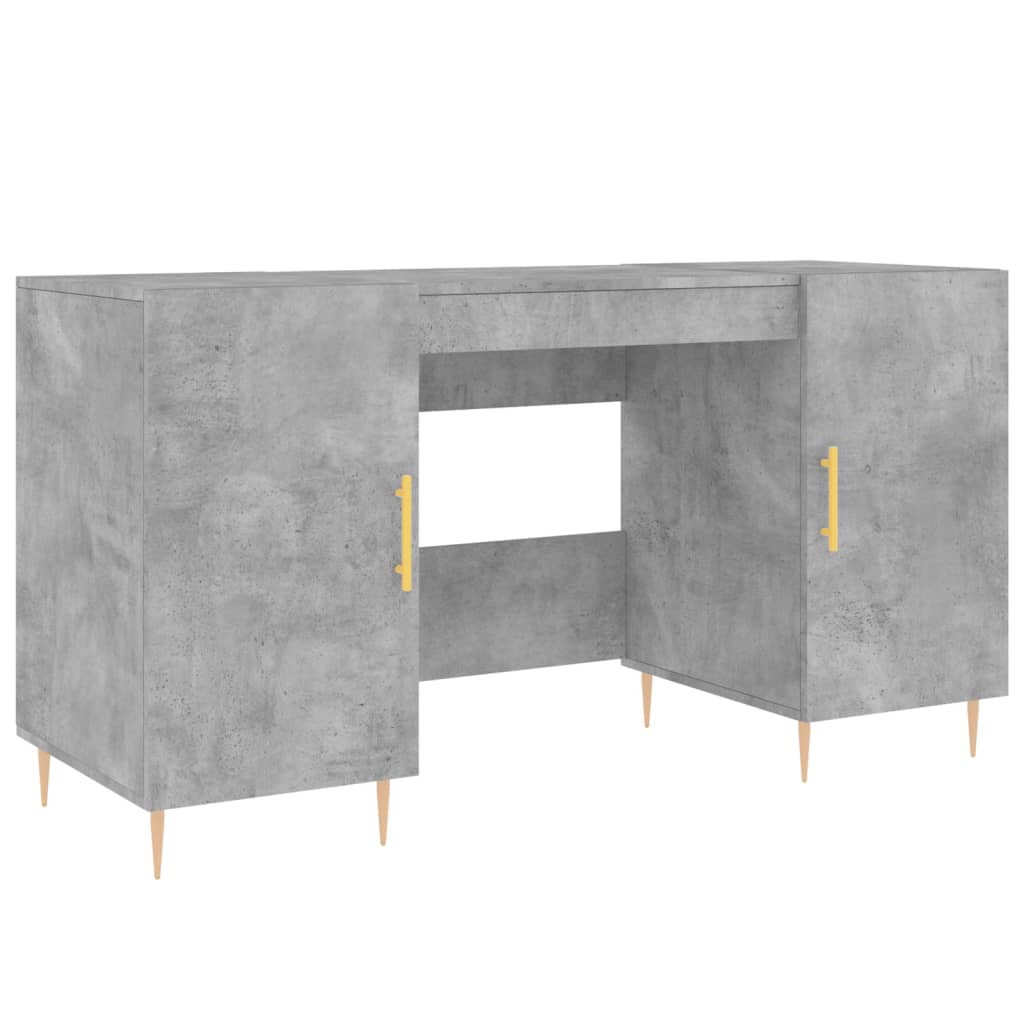 Bureau 140x50x75 cm bewerkt hout