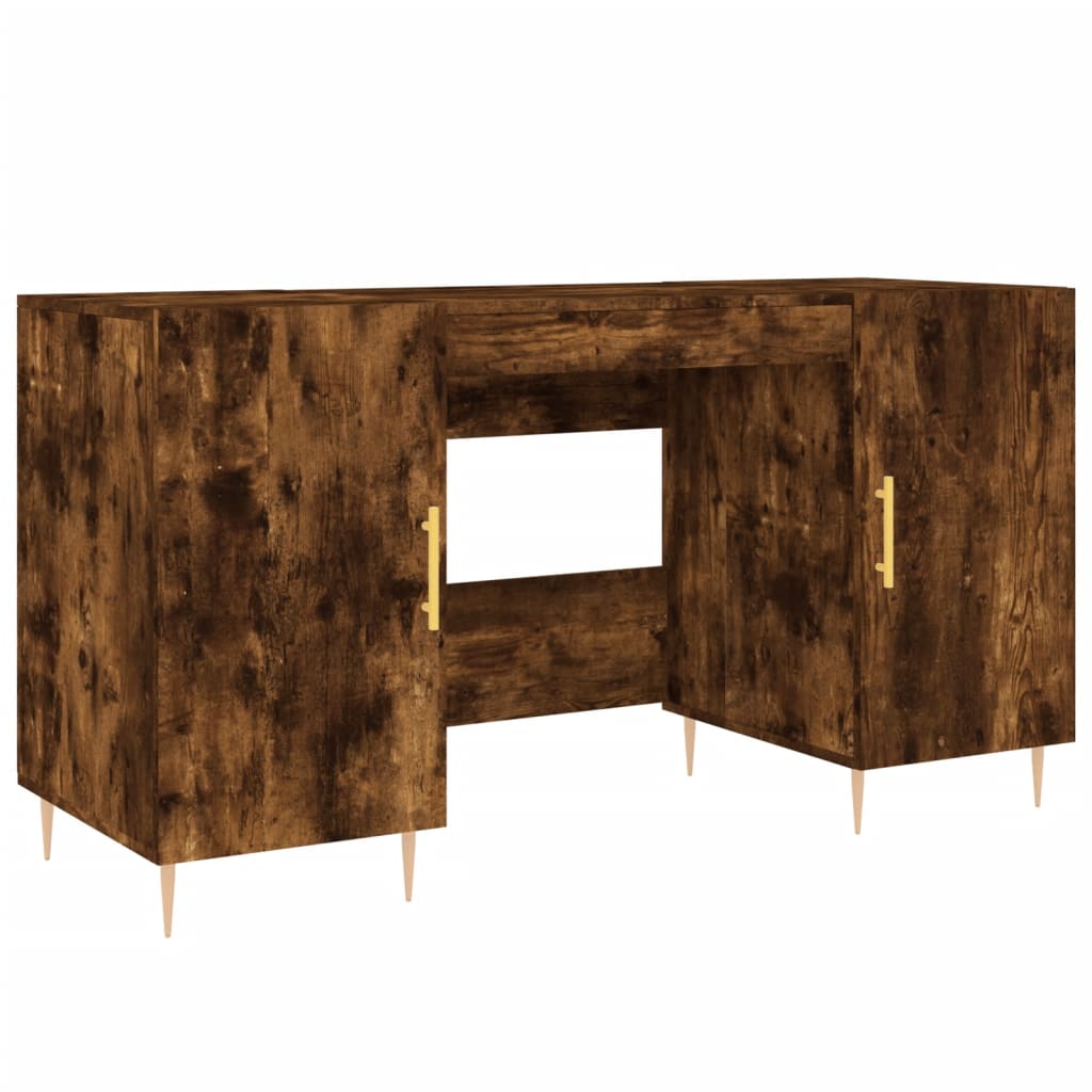 Bureau 140x50x75 cm bois fini