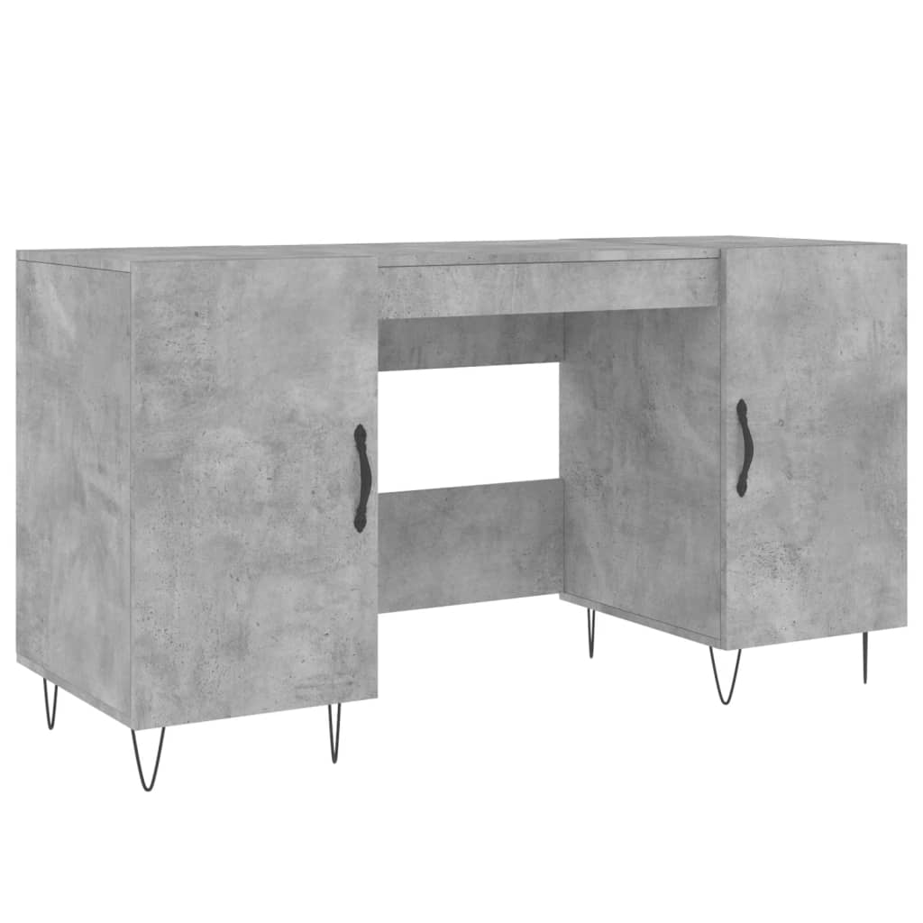 Bureau 140x50x75 cm bewerkt hout