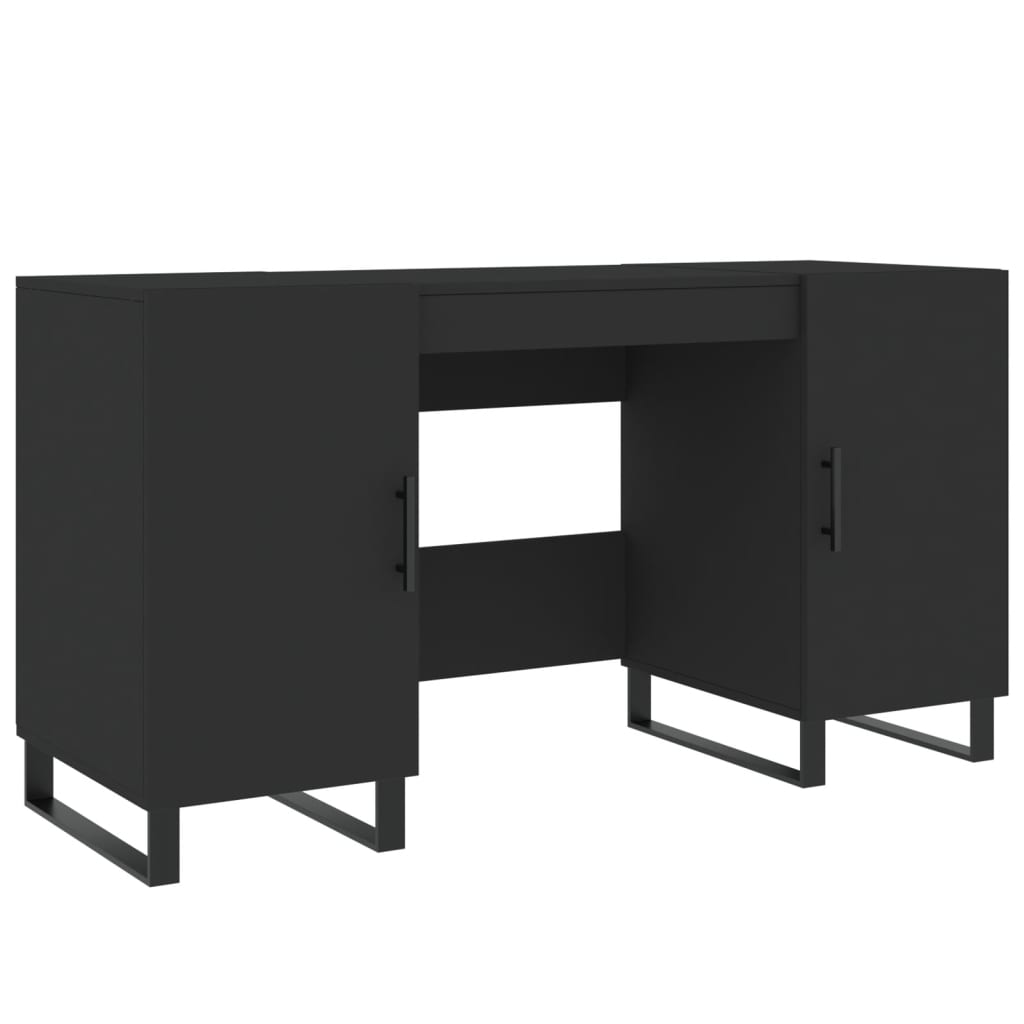 Bureau 140x50x75 cm bois fini