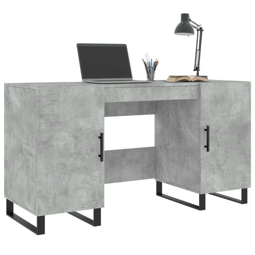 Bureau 140x50x75 cm bewerkt hout