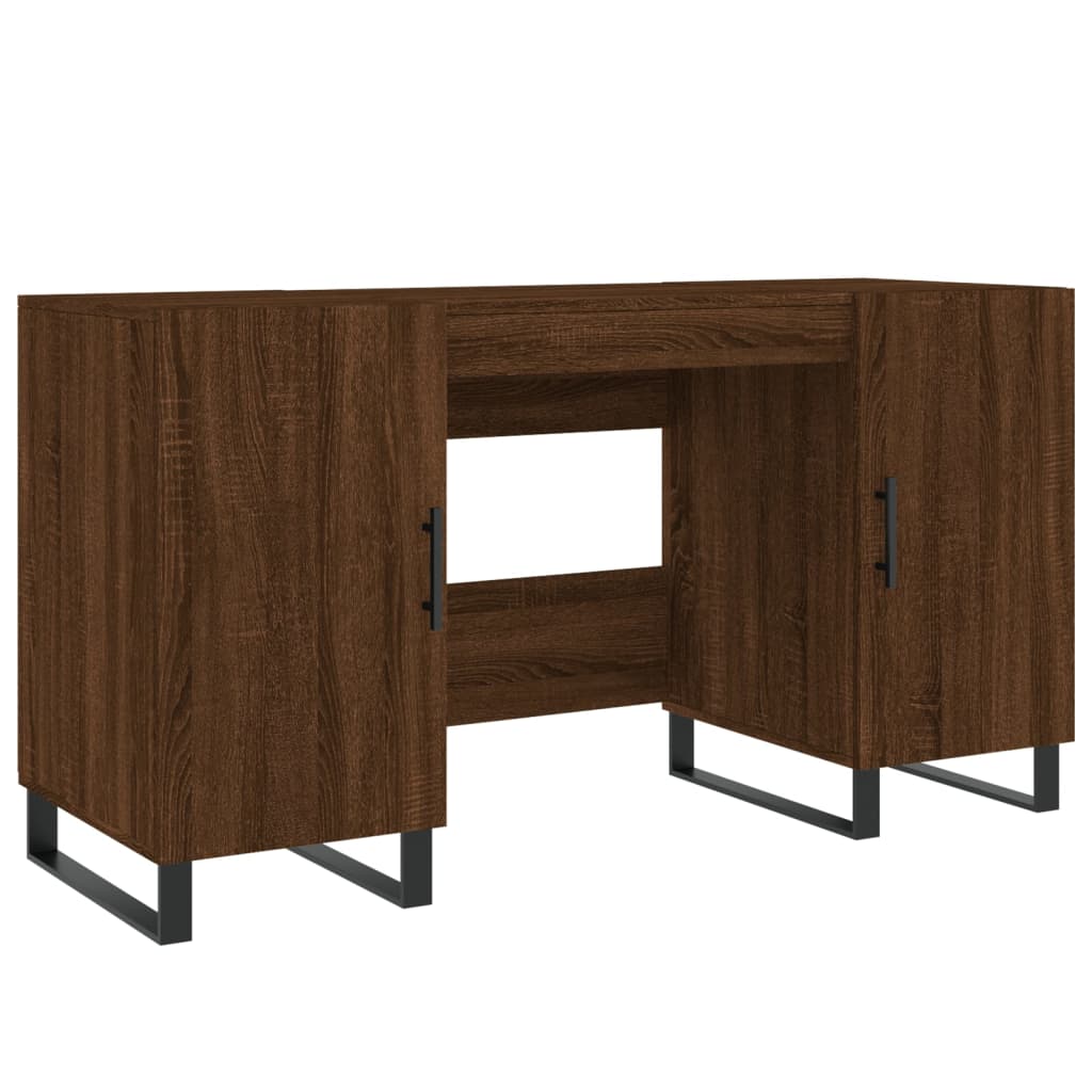 Bureau 140x50x75 cm bewerkt hout