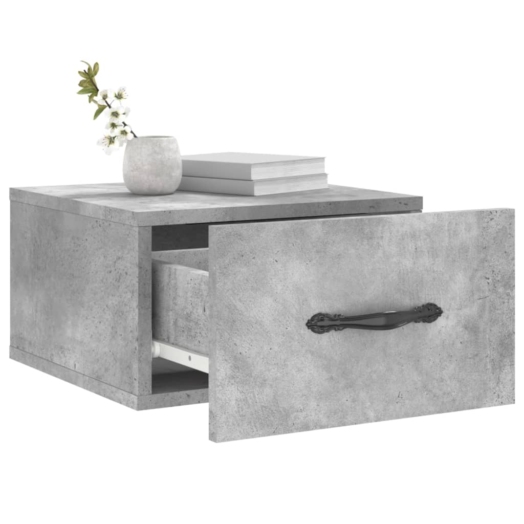 Tables de chevet 2 pcs murales 35x35x20 cm