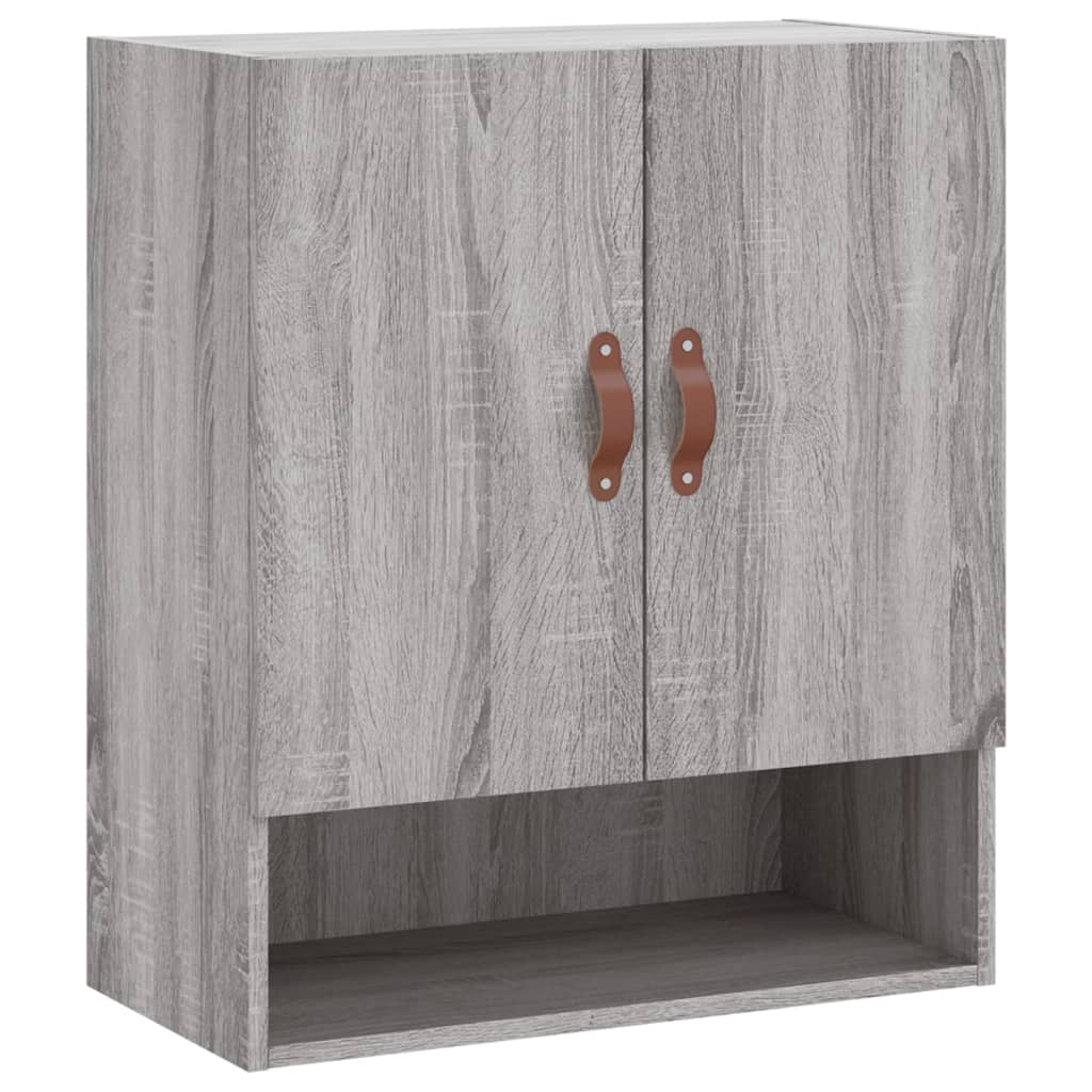 Wandkast 60x31x70 cm bewerkt hout