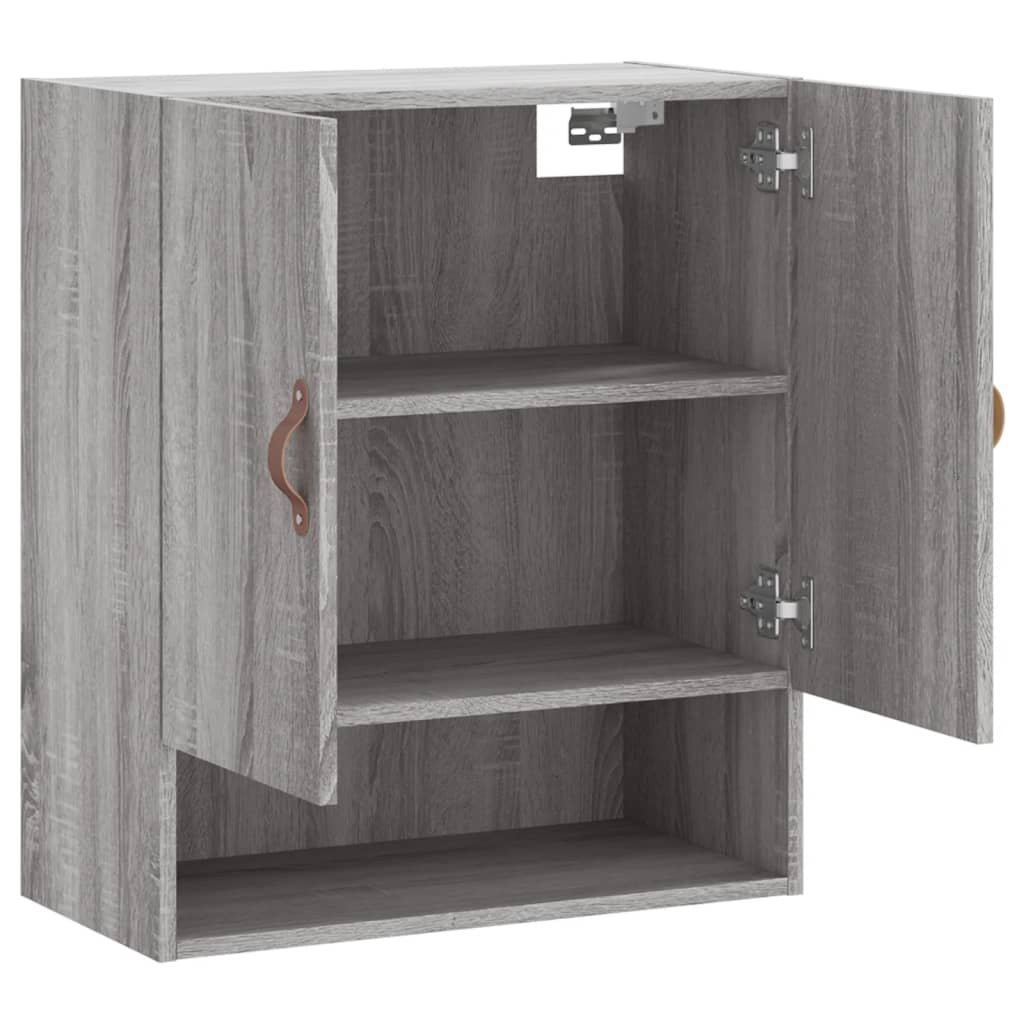 Wandkast 60x31x70 cm bewerkt hout