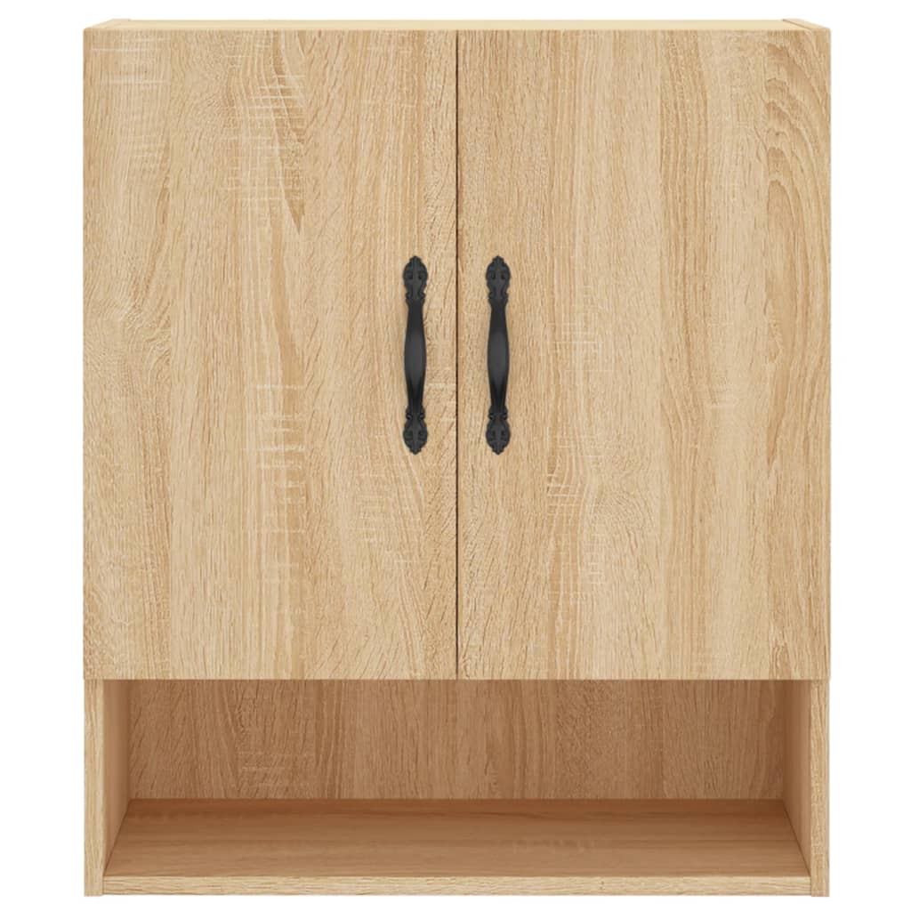 Wandkast 60x31x70 cm bewerkt hout