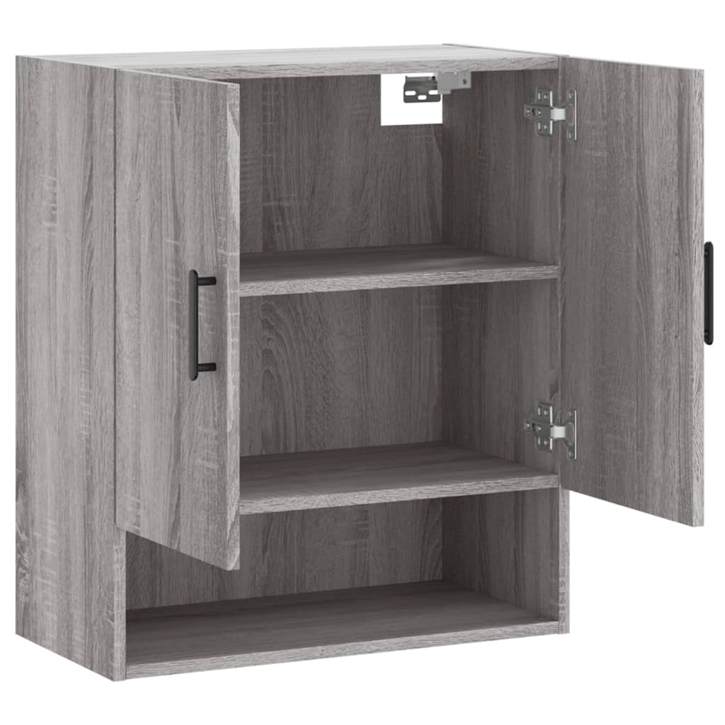 Wandkast 60x31x70 cm bewerkt hout