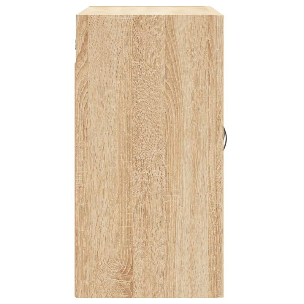 Wandkast 60x31x60 cm bewerkt hout