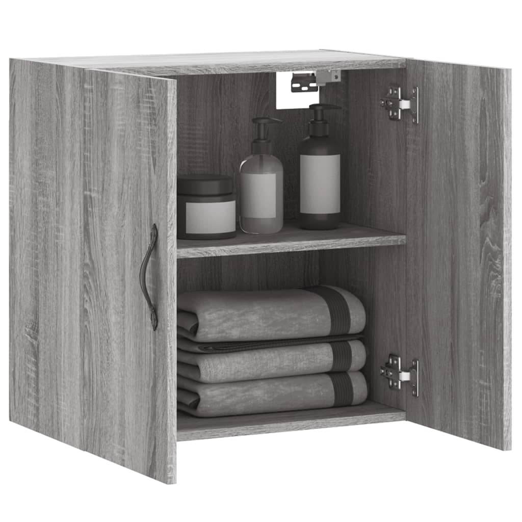 Wandkast 60x31x60 cm bewerkt hout