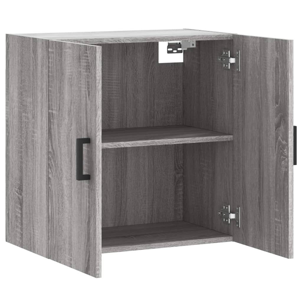 Wandkast 60x31x60 cm bewerkt hout