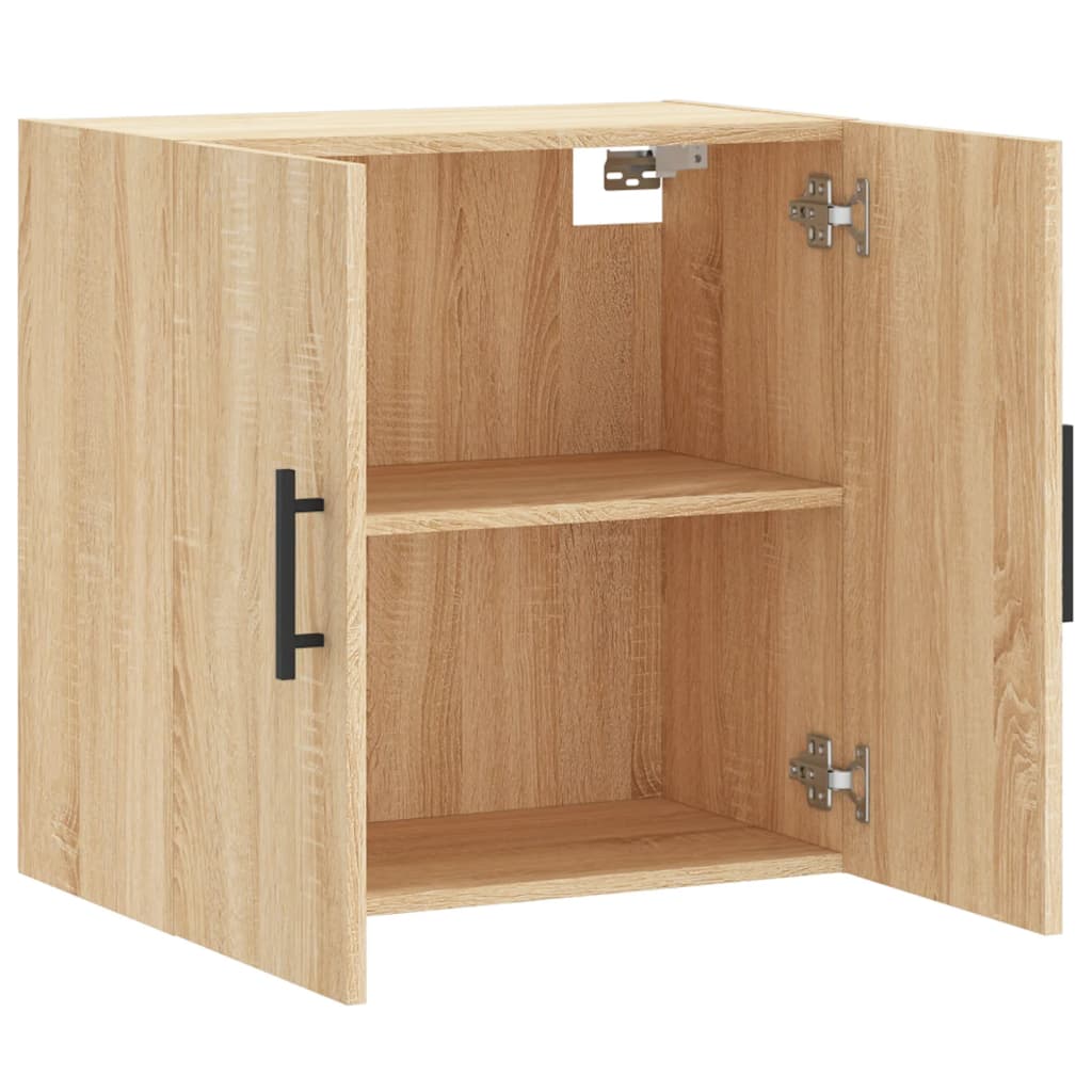 Wandkast 60x31x60 cm bewerkt hout