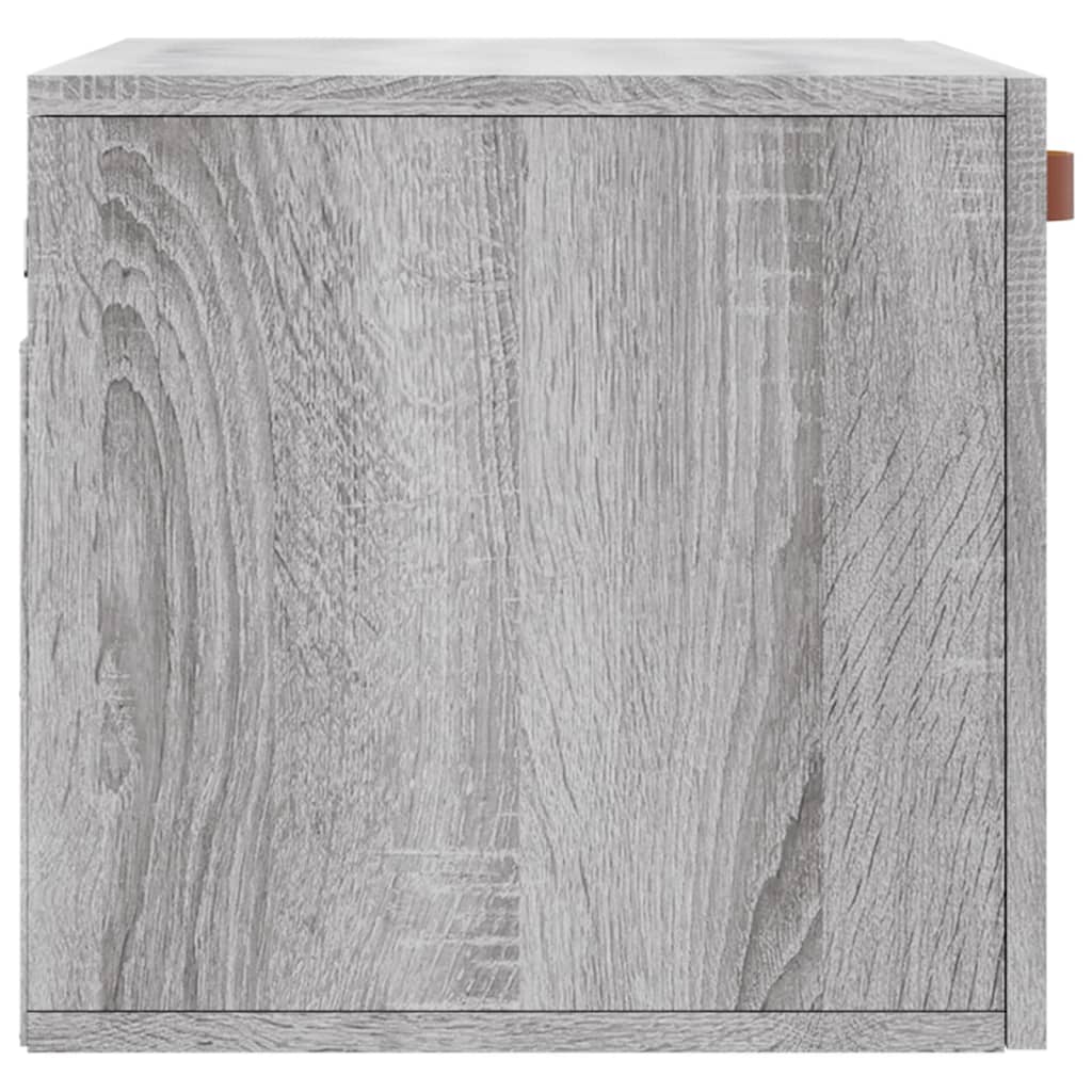 Wandkast 80x36,5x35 cm bewerkt hout wit