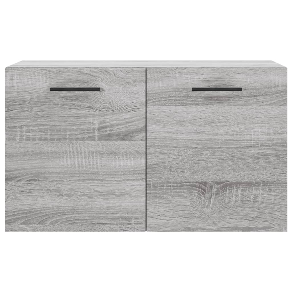 Wandkast 60x36,5x35 cm bewerkt hout hoogglans wit