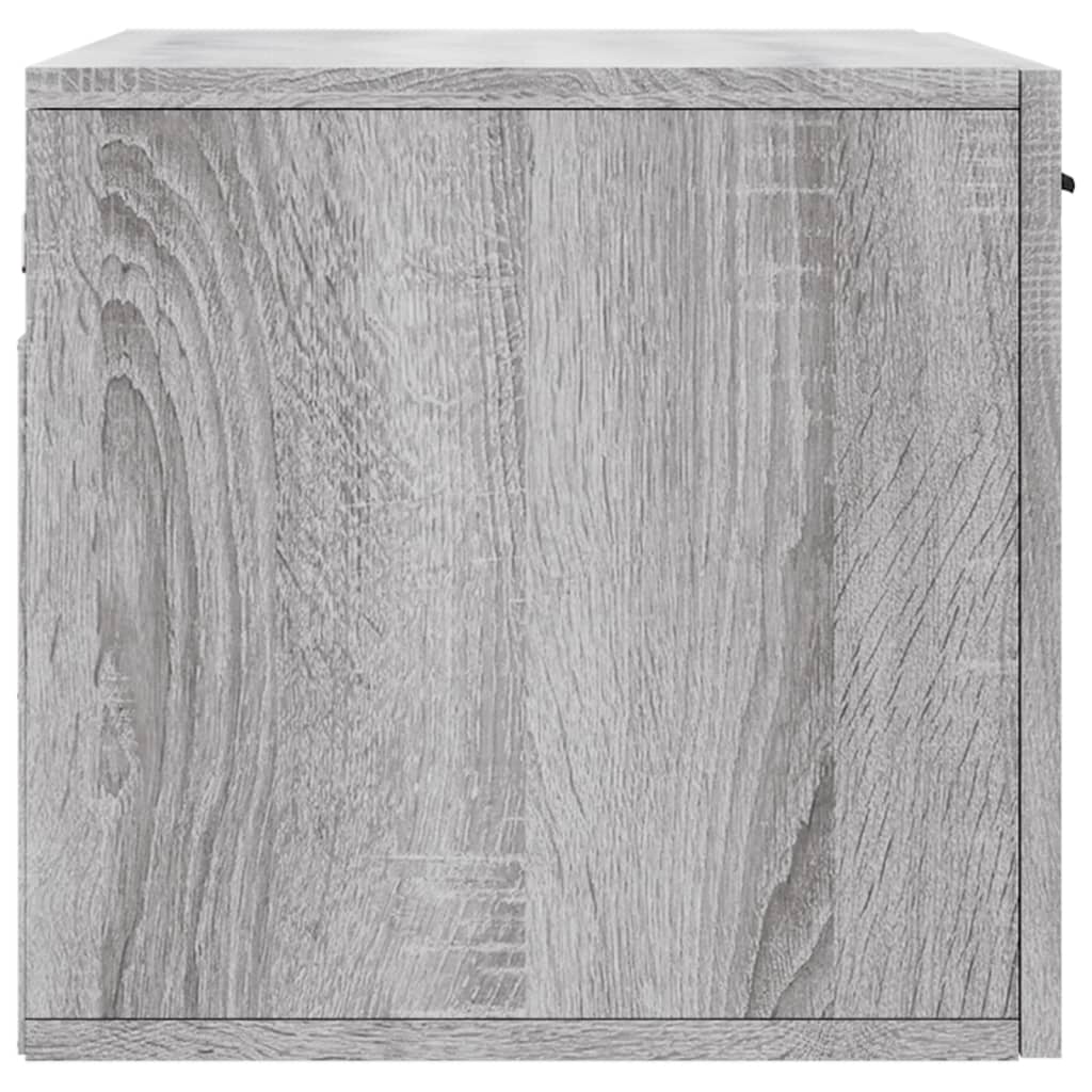 Wandkast 60x36,5x35 cm bewerkt hout hoogglans wit