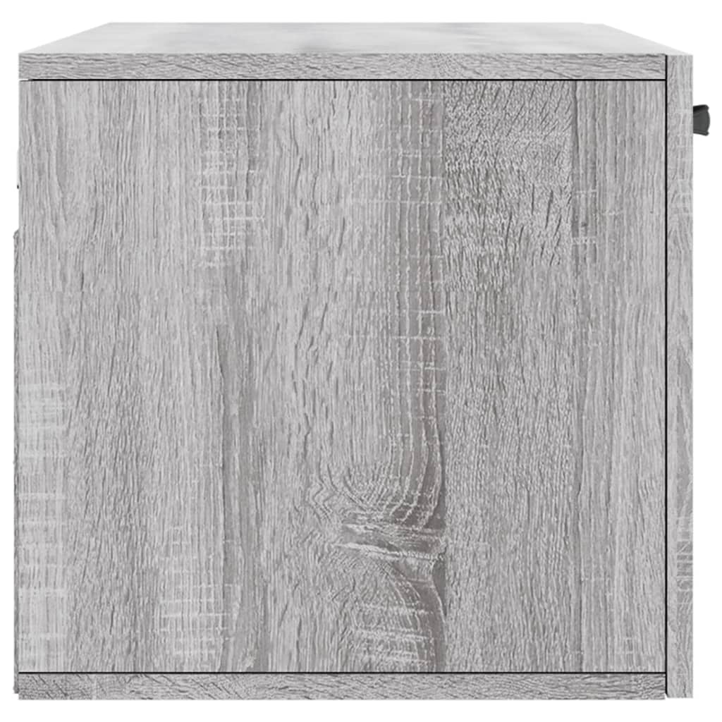 Wandkast 100x36,5x35 cm bewerkt hout sonoma eikenkleurig