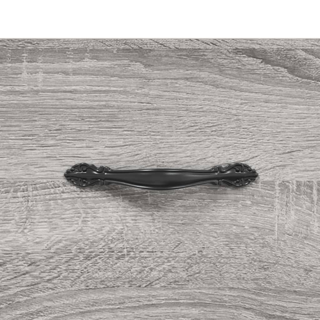 Wandkast 100x36,5x35 cm bewerkt hout sonoma eikenkleurig