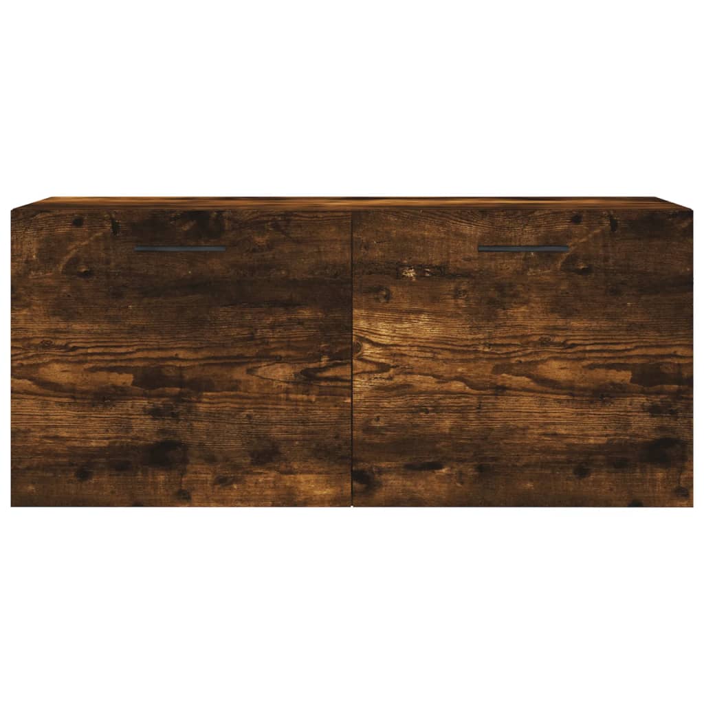 Wandkast 60x36,5x35 cm bewerkt hout hoogglans wit