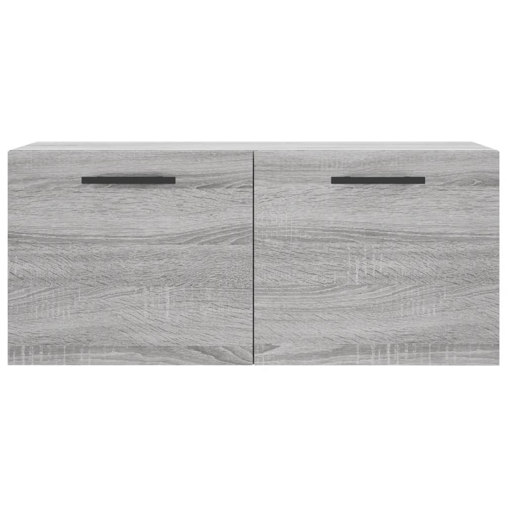 Wandkast 60x36,5x35 cm bewerkt hout betongrijs