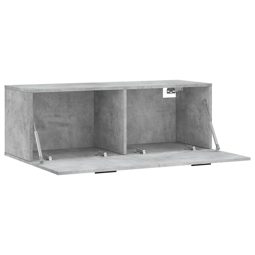 Wandkast 60x36,5x35 cm bewerkt hout hoogglans wit