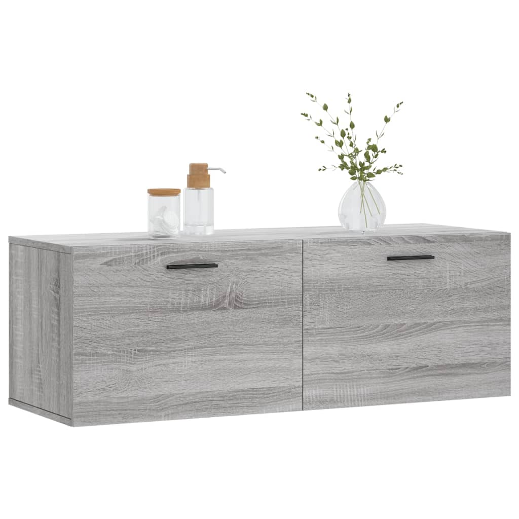 Wandkast 60x36,5x35 cm bewerkt hout hoogglans wit