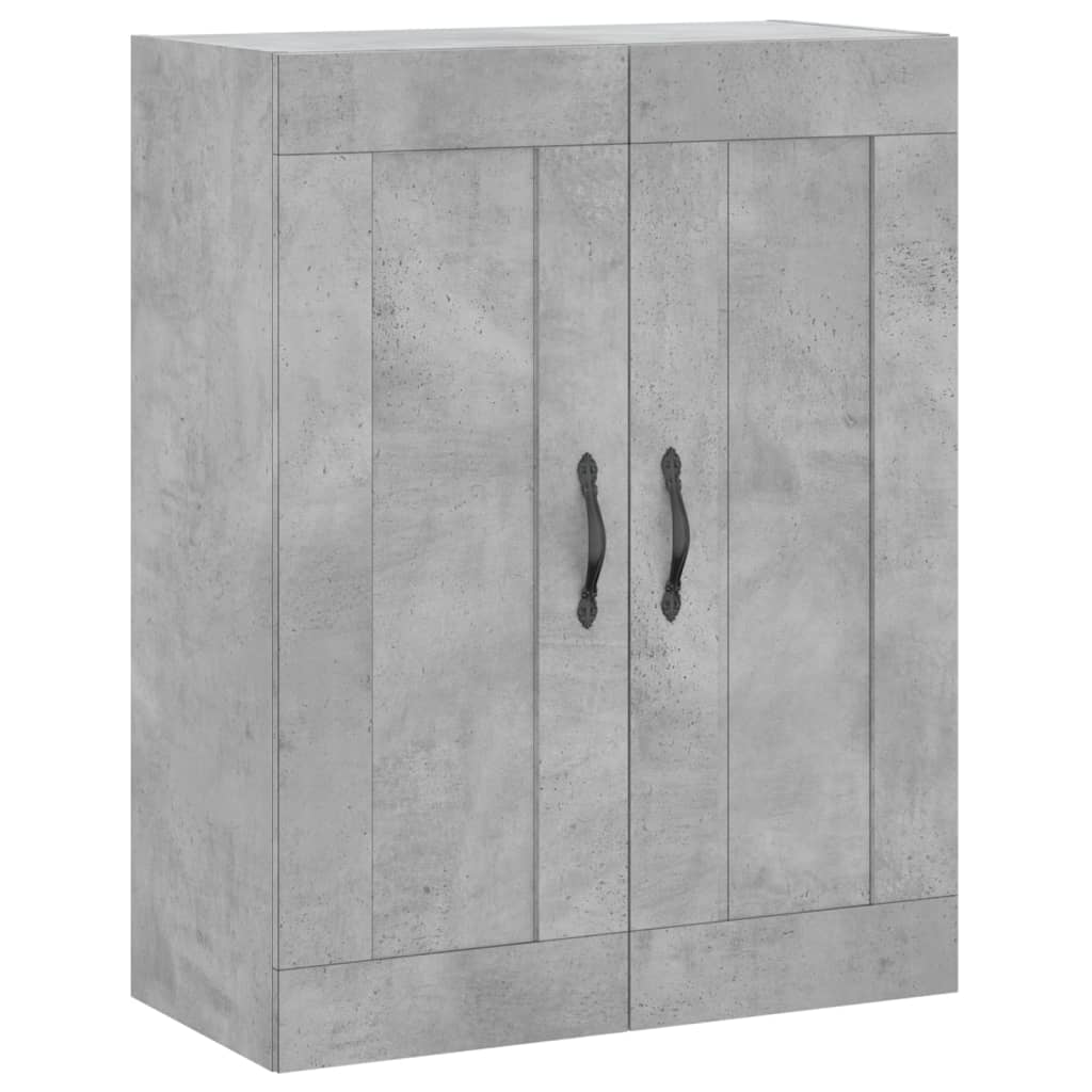 Wandkast 69,5x34x90 cm bewerkt hout