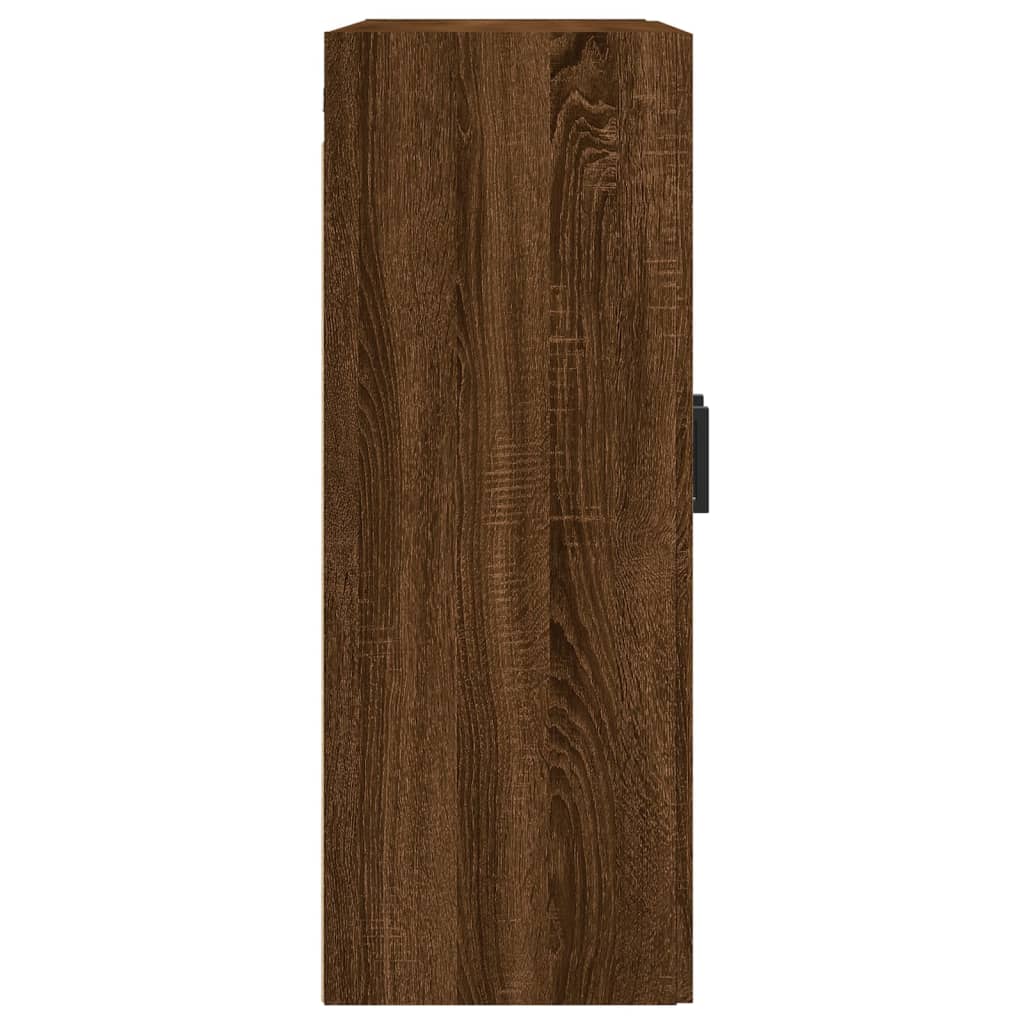 Élément mural 69,5x34x90 cm finition bois couleur chêne marron