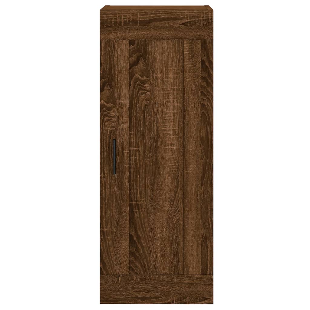 Wandkast 34,5x34x90 cm bewerkt hout