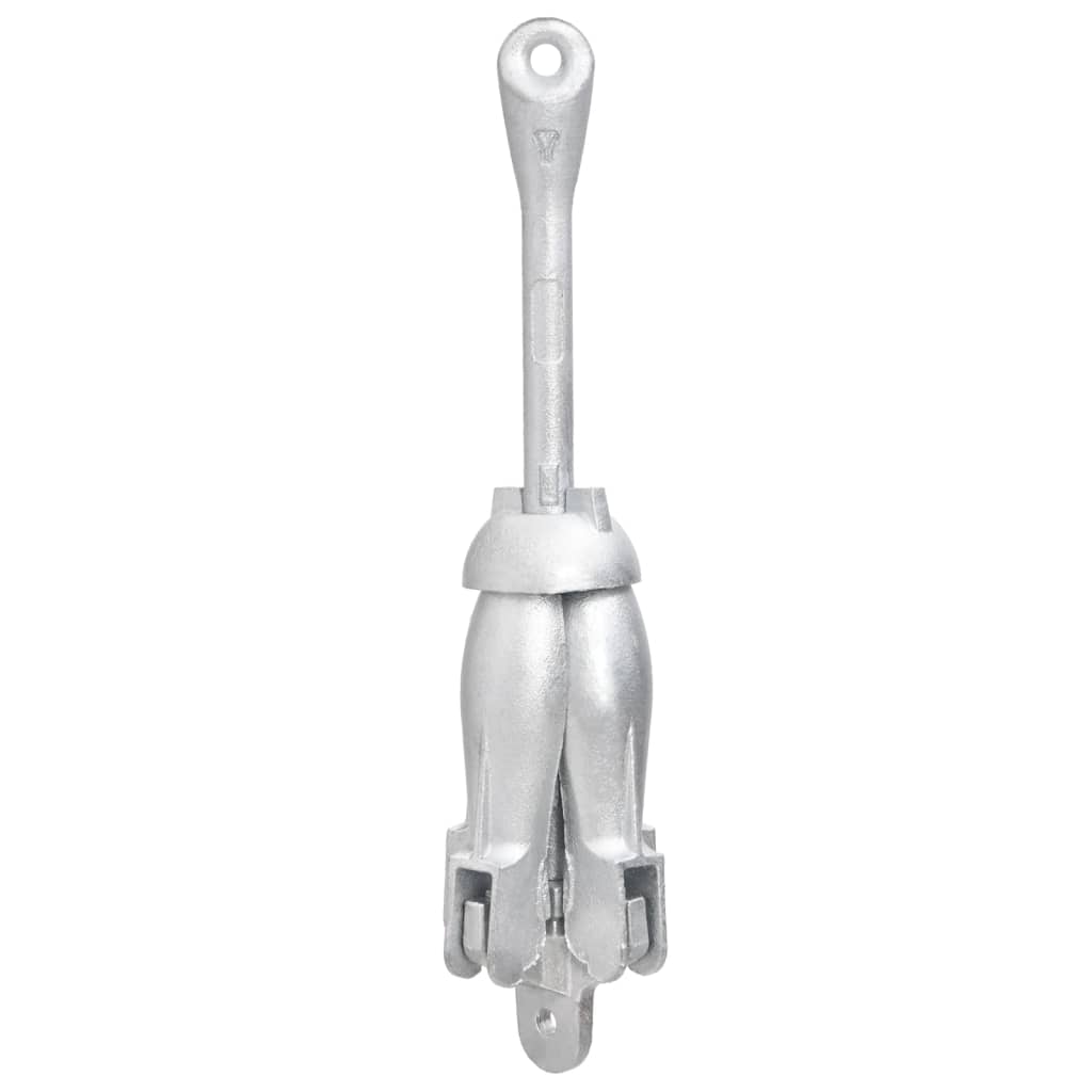 Ancre pliable 6 kg en fer forgé couleur argent