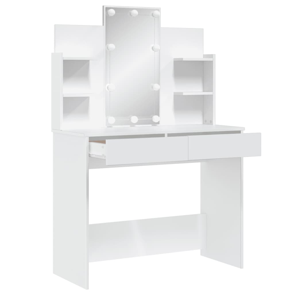 Kaptafel met LED-verlichting 96x40x142 cm