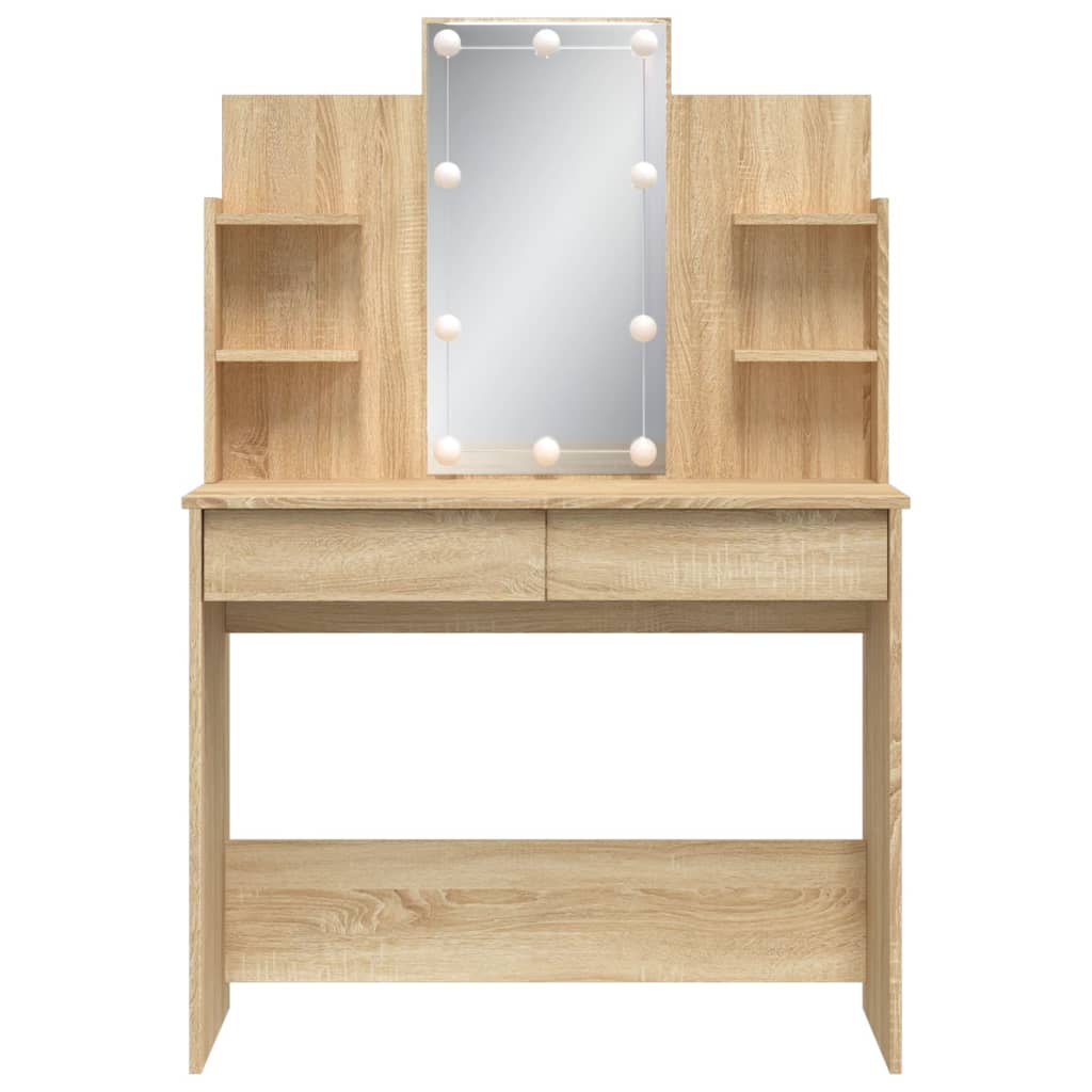 Kaptafel met LED-verlichting 96x40x142 cm