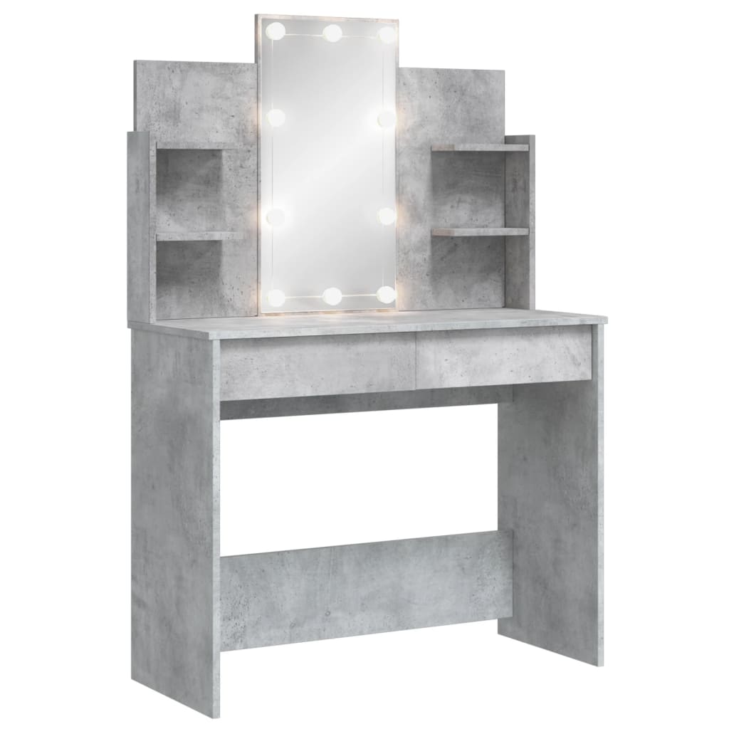 Kaptafel met LED-verlichting 96x40x142 cm