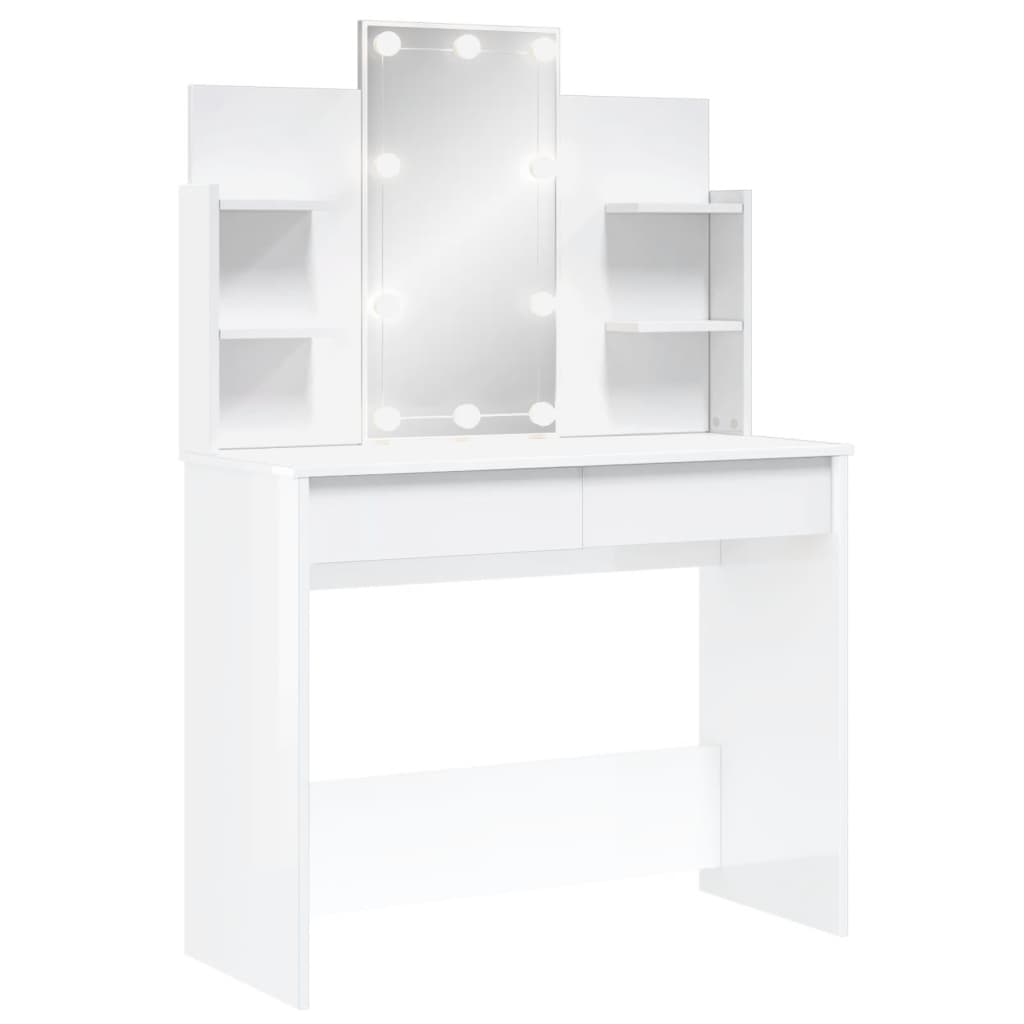 Kaptafel met LED-verlichting 96x40x142 cm