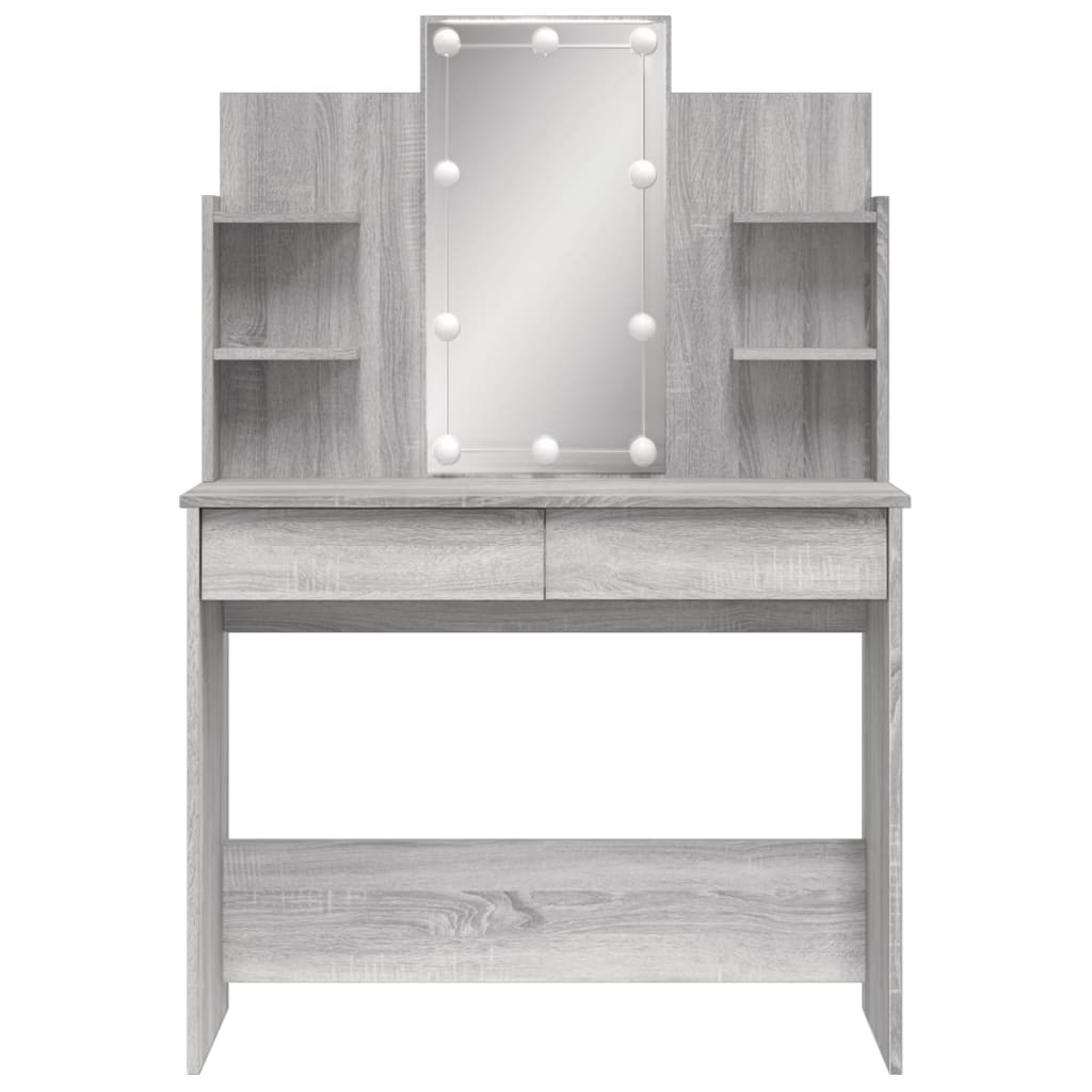 Kaptafel met LED-verlichting 96x40x142 cm