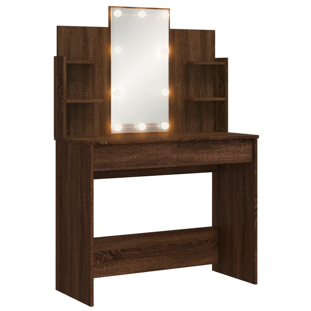 Kaptafel met LED-verlichting 96x40x142 cm