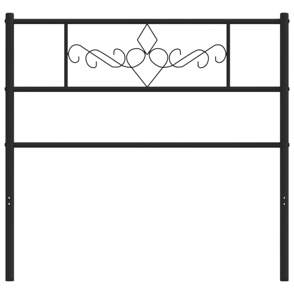 Hoofdbord 140 cm metaal