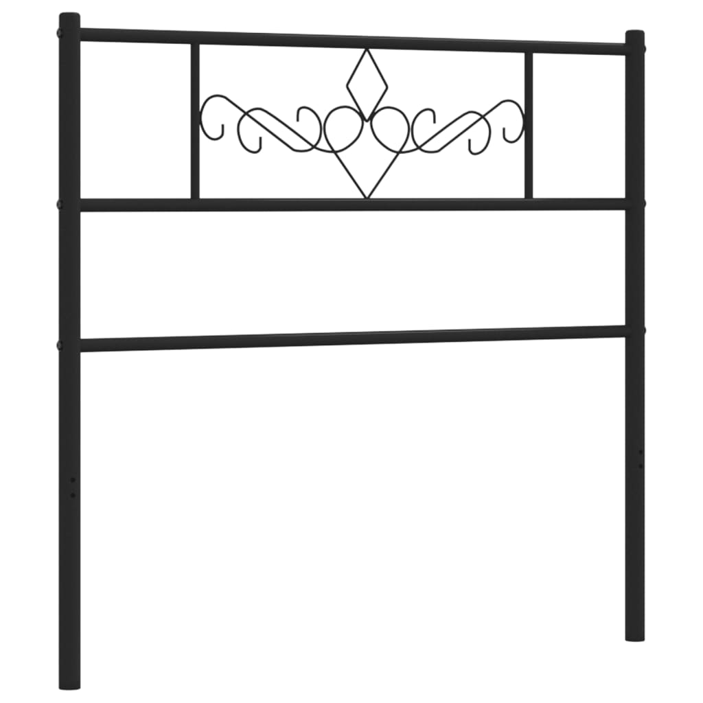 Hoofdbord 140 cm metaal