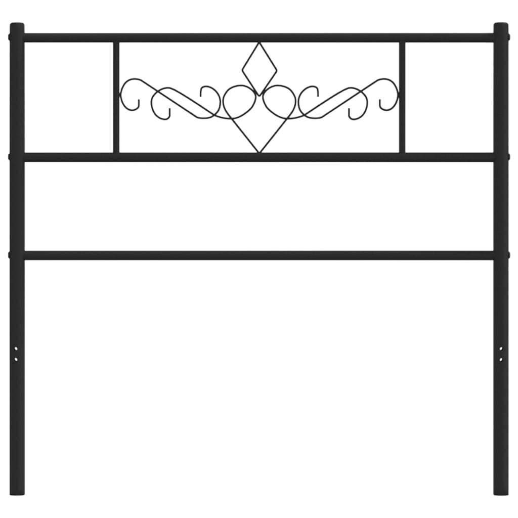 Hoofdbord 140 cm metaal