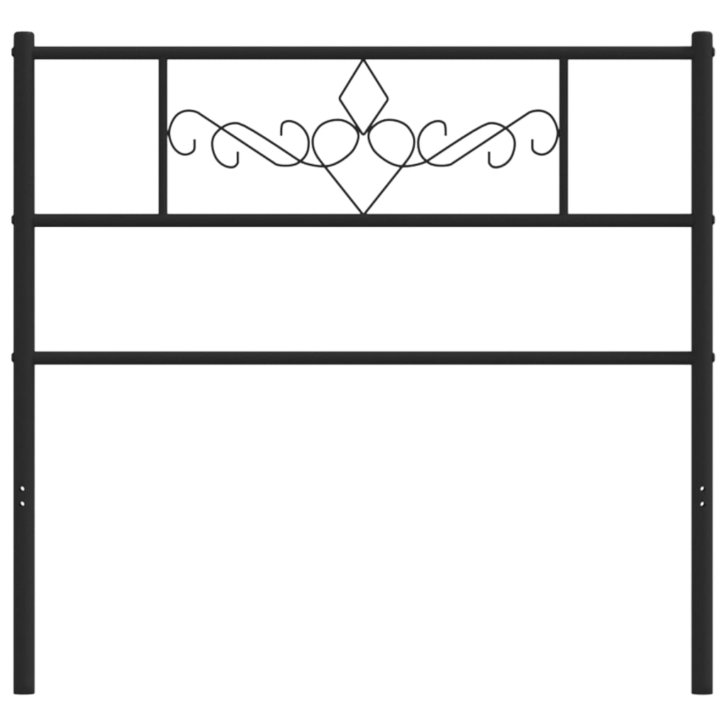 Hoofdbord 140 cm metaal