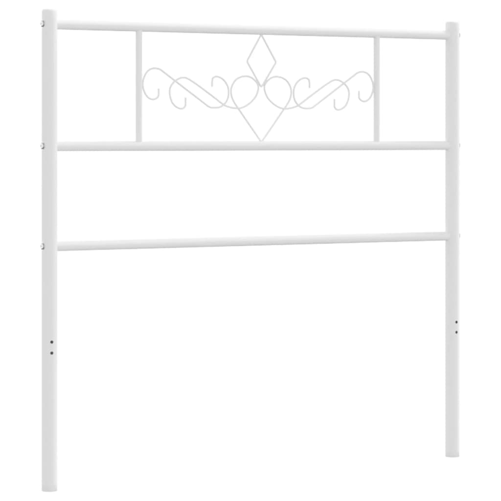 Hoofdbord 140 cm metaal