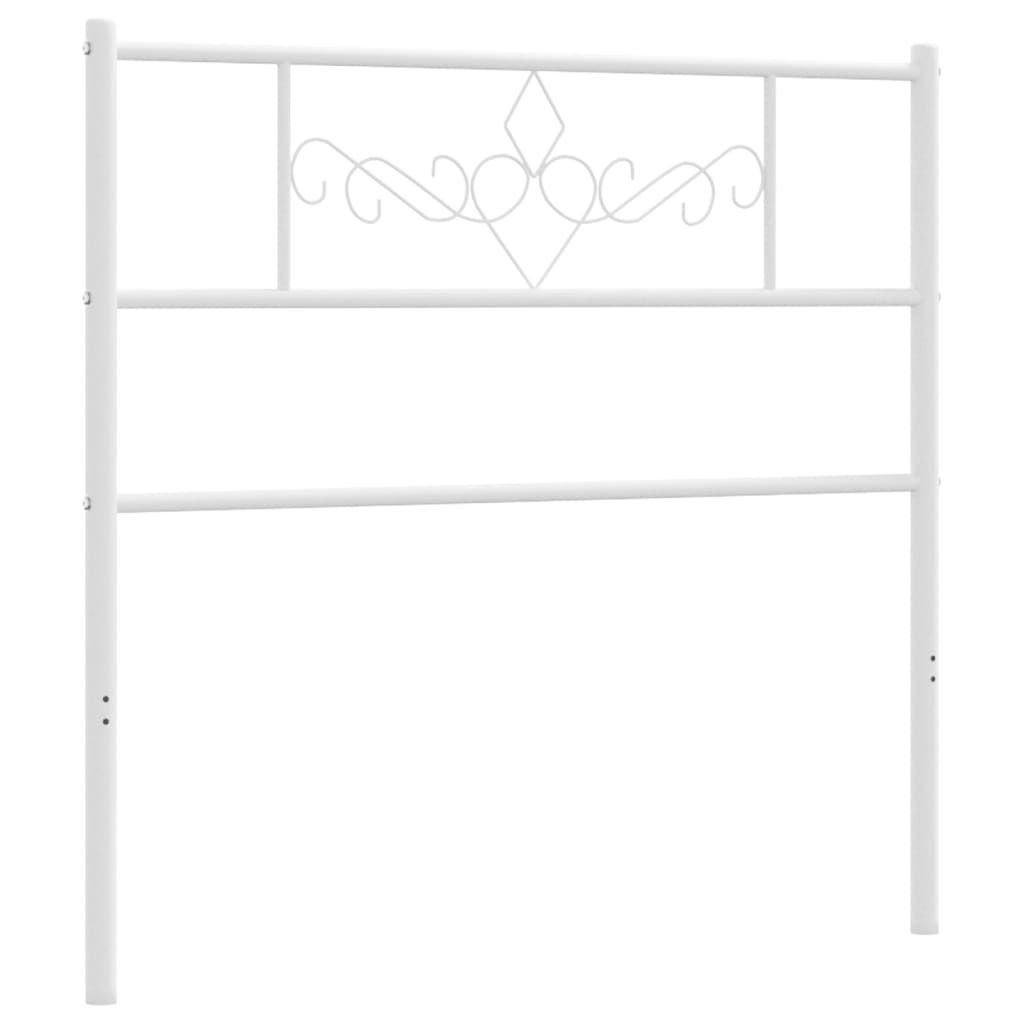 Hoofdbord 140 cm metaal