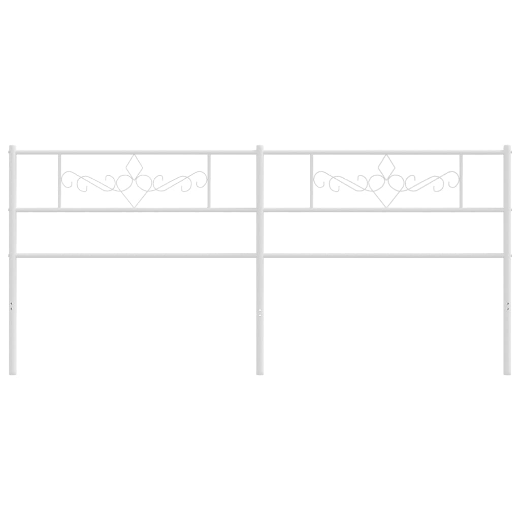 Hoofdbord 140 cm metaal