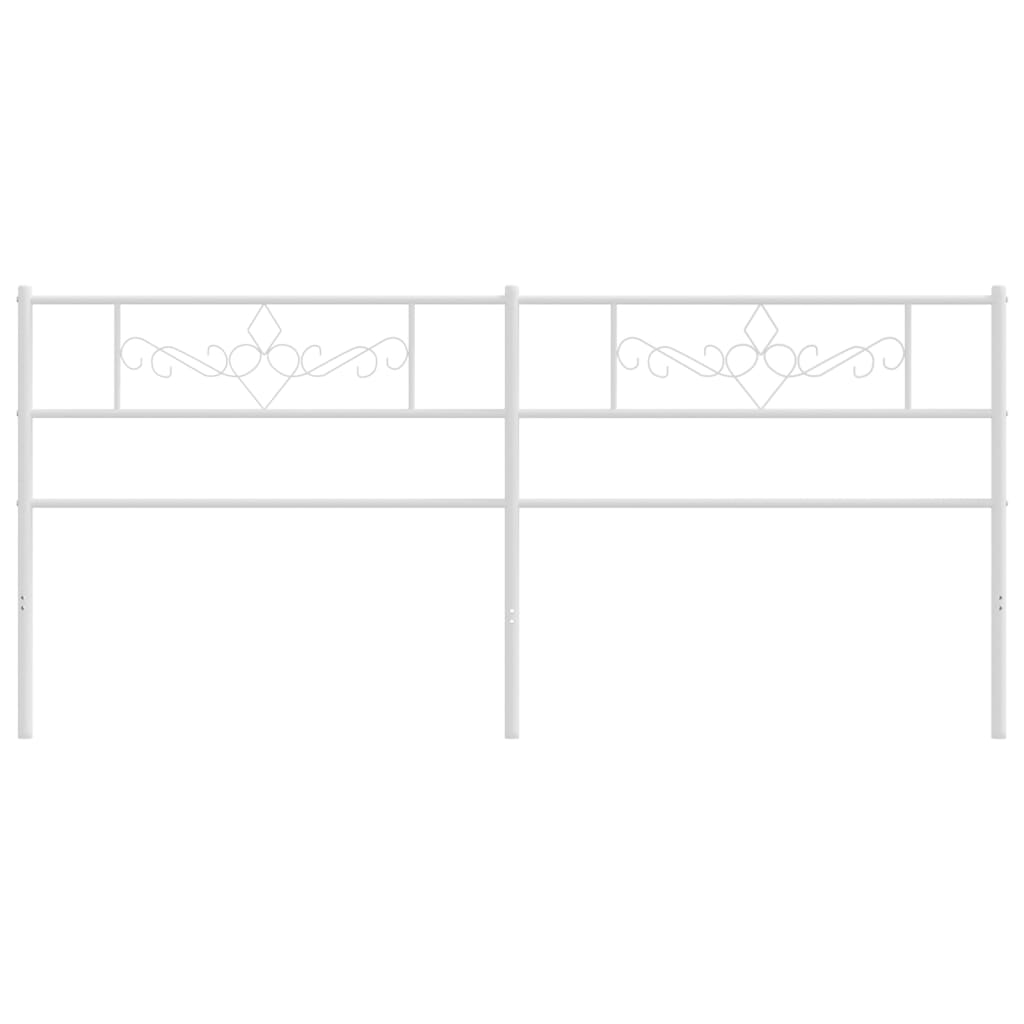 Hoofdbord 140 cm metaal