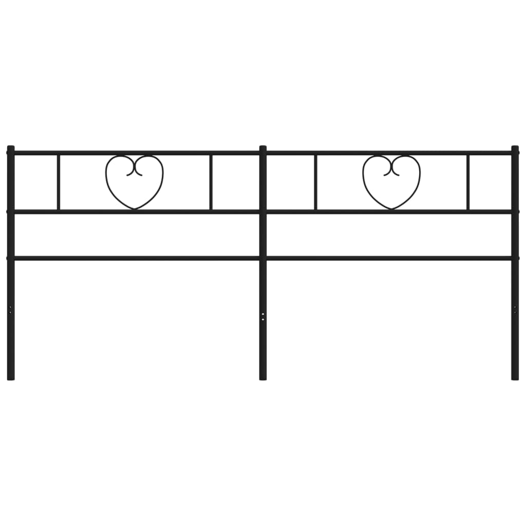 Hoofdbord 193 cm metaal