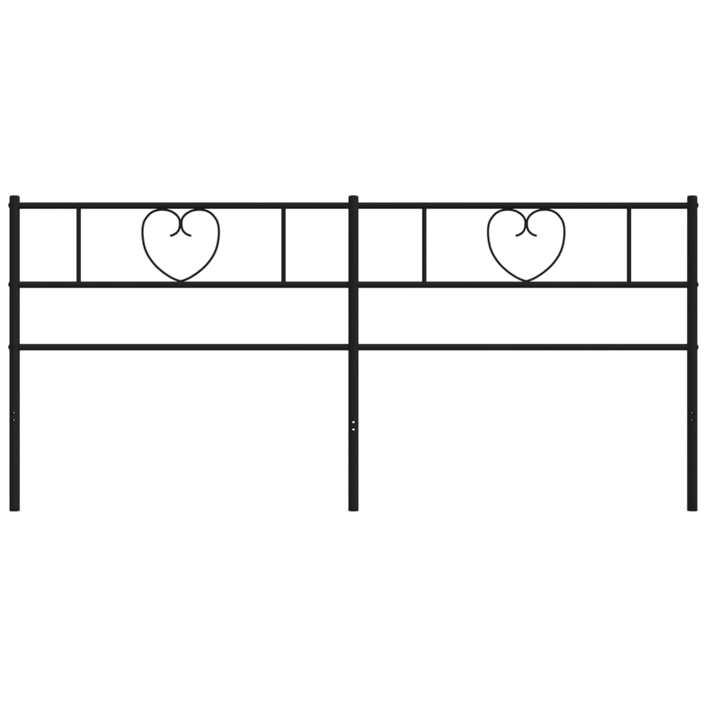 Hoofdbord 193 cm metaal