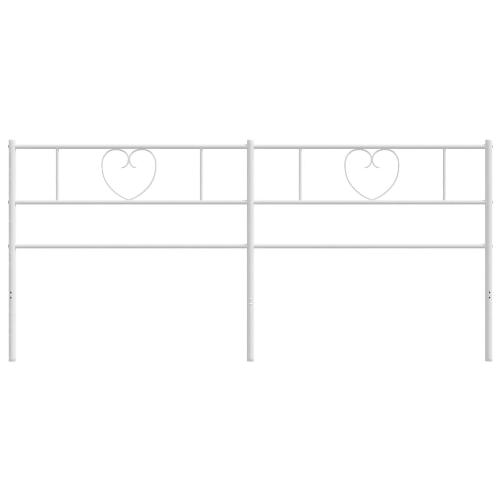 Hoofdbord 193 cm metaal