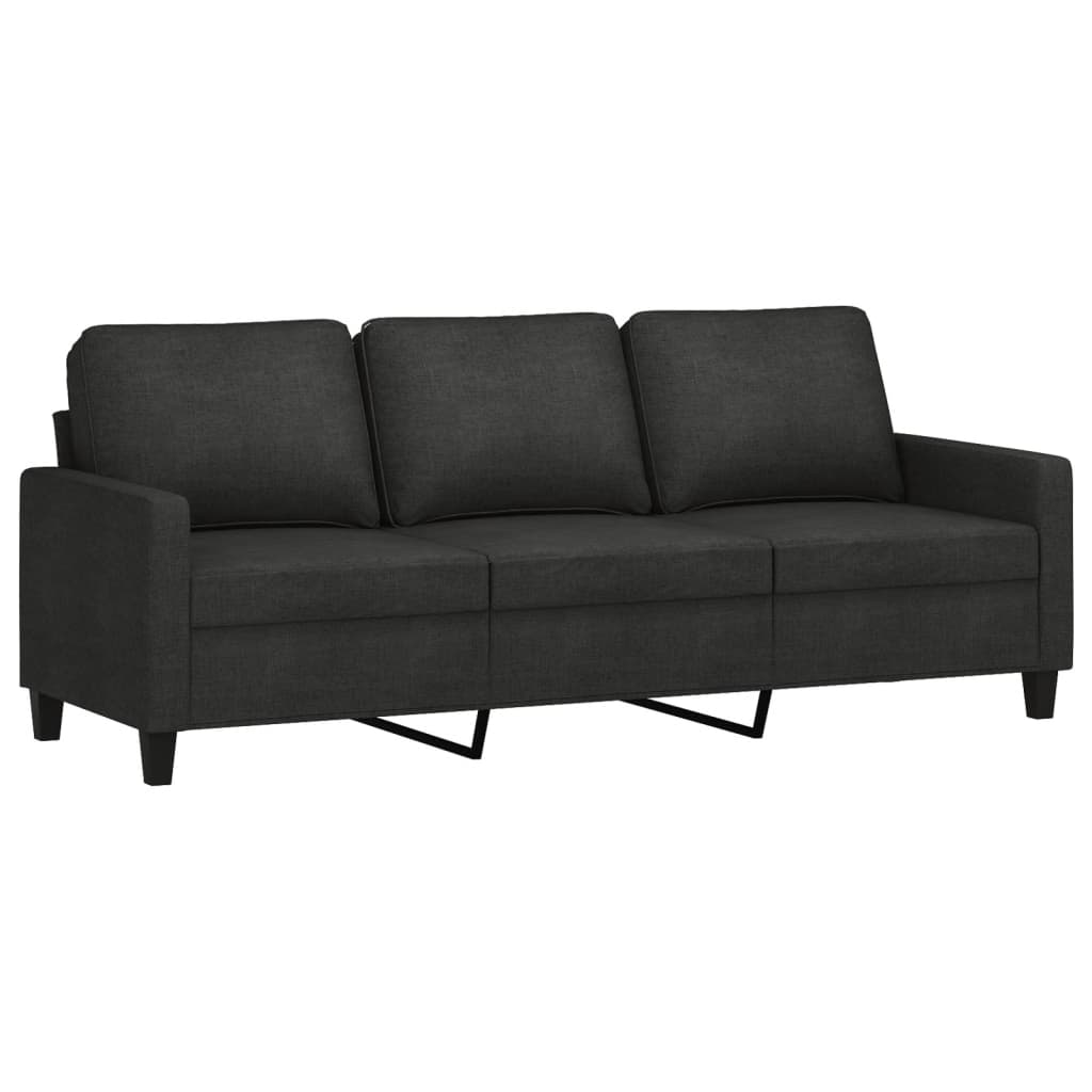 3-delige Loungeset met kussens stof