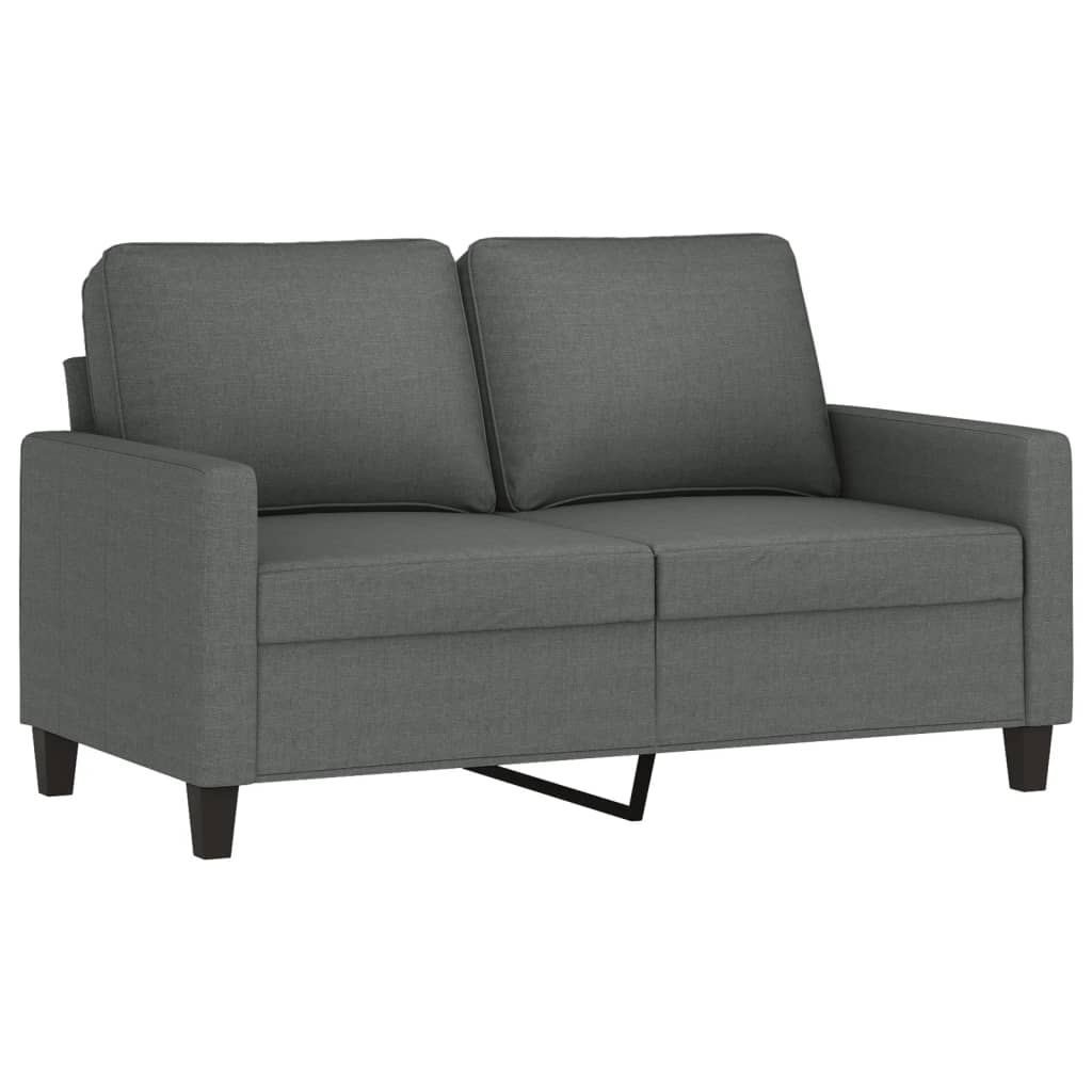 2-delige loungeset met kussens stof