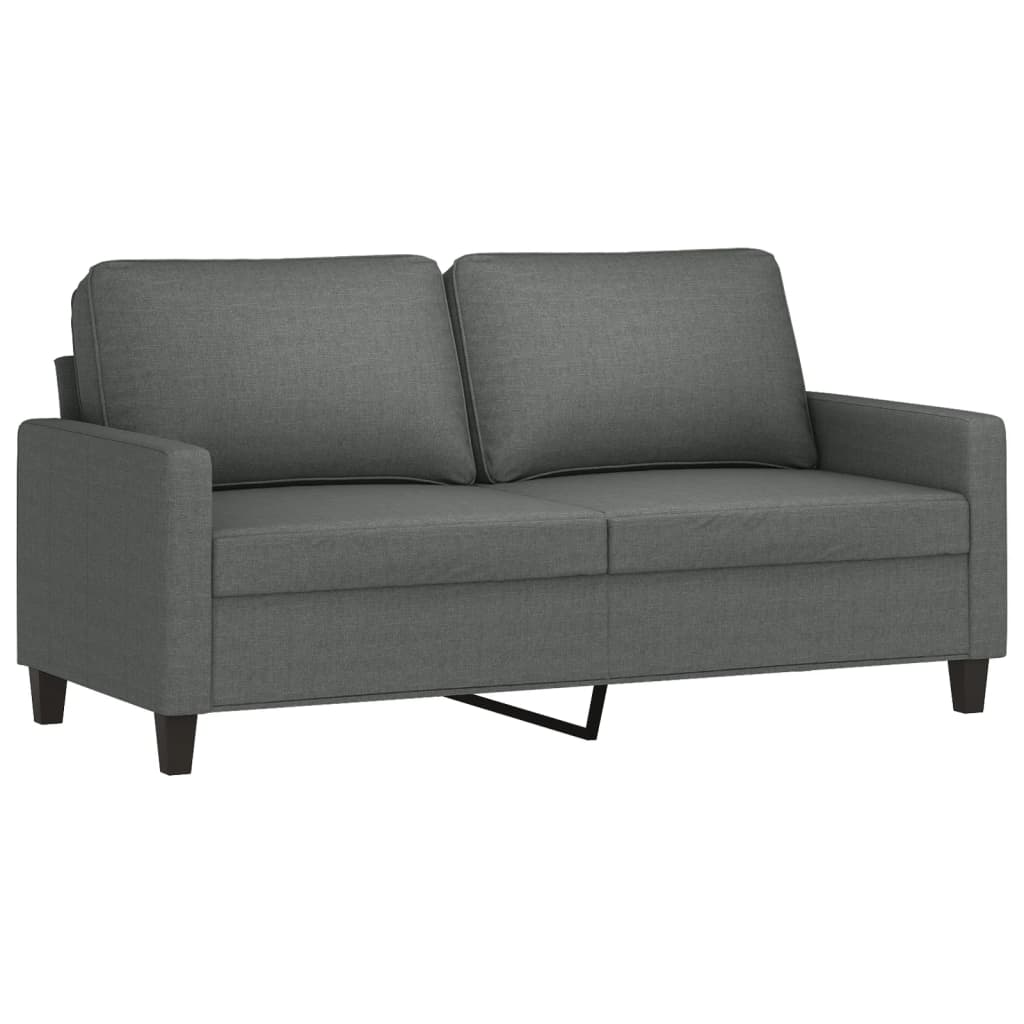 2-delige loungeset met kussens stof