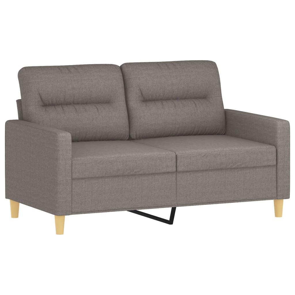 2-delige Loungeset met kussens stof