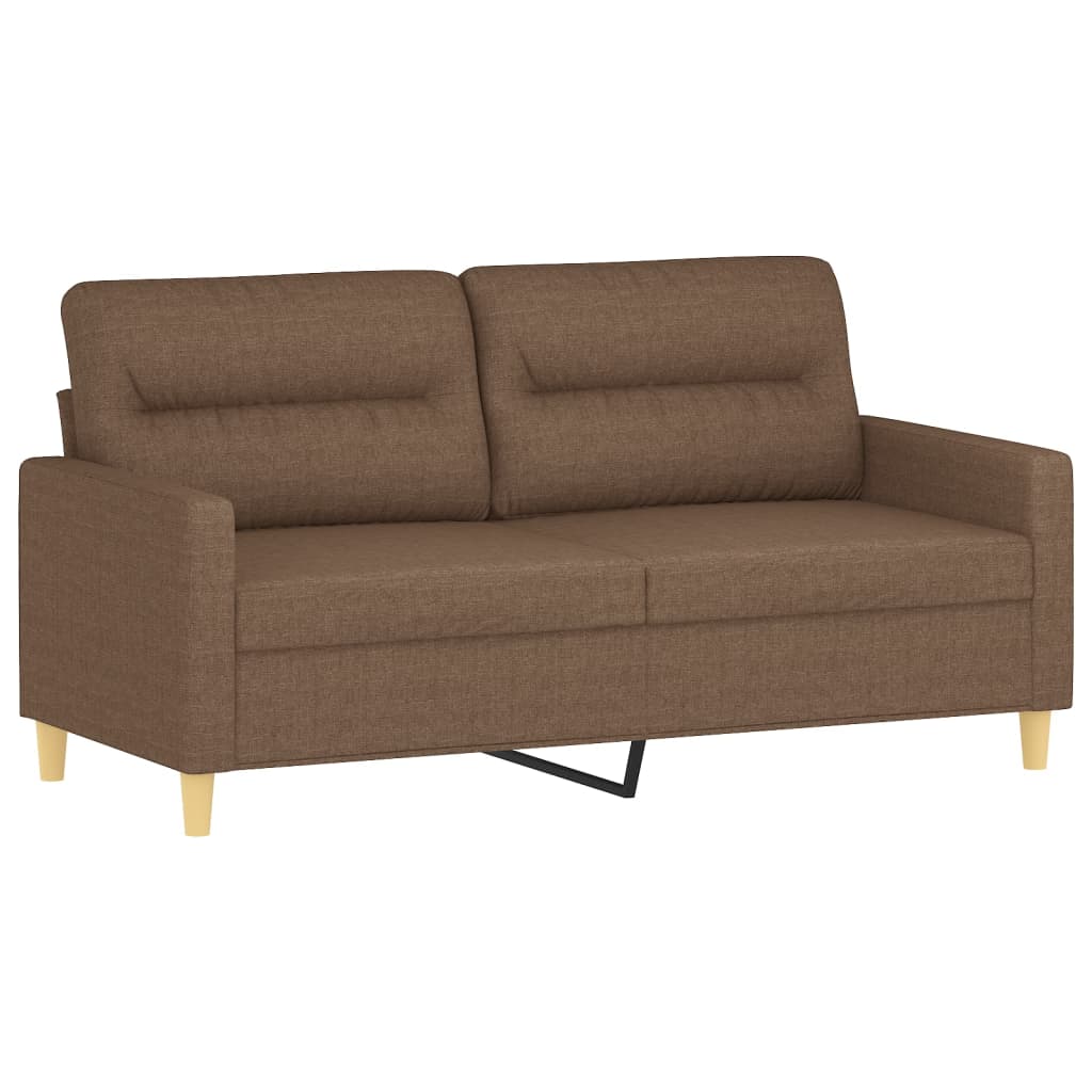 2-delige Loungeset met kussens stof